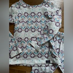Patagonia girls capilene set